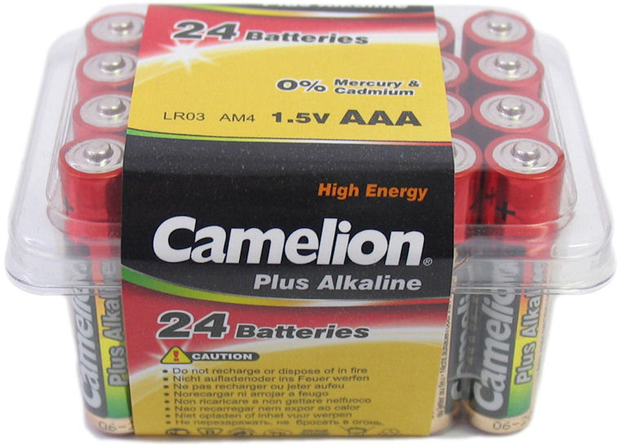 Camelion aaa alkaline batterijen per 24