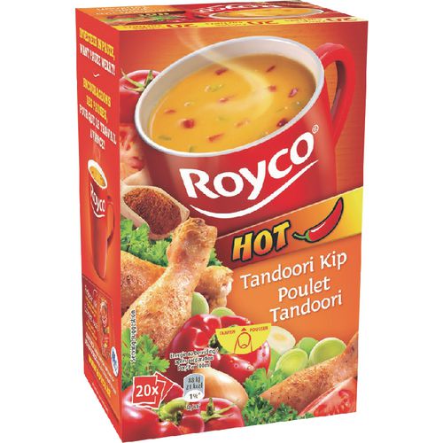 Minuten soep royco tandoori kip