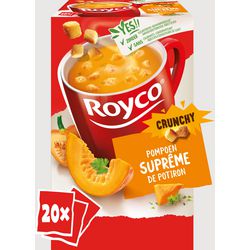 Minuten soep royco pompoen supreme