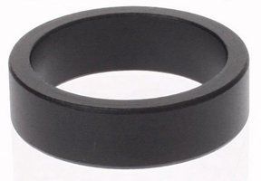 Ergotec Abstandshalter 11 8 (28,6) 10 mm matt schwarz