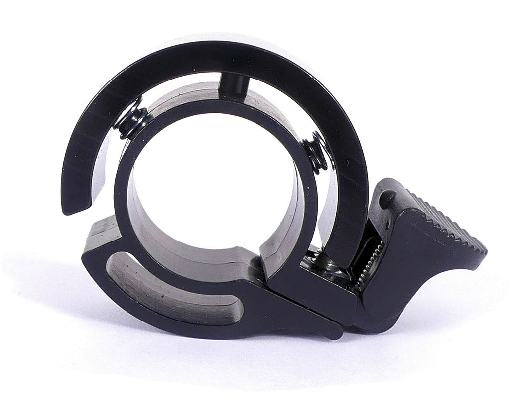 Edge fietsbel aeroring - zwart