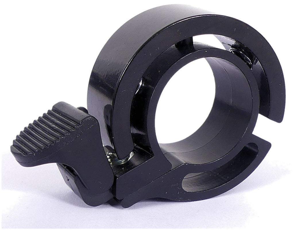 Edge fietsbel aeroring - zwart