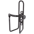 M-wave bidonhouder aluminium met pvc klemmen - zwart