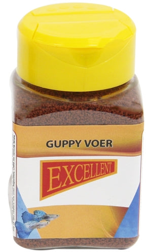 Ausgezeichnetes Guppy-Futter