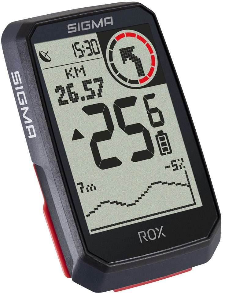 Sigma ROX 4.0 GPS SW SWO Stand Einzelhalter + USB-C Ladekabel