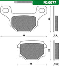 Bremsbelagsatz Newfren FD0077
