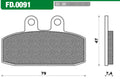 Bremsbelagsatz Newfren FD0091