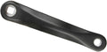 M-wave crankarm links shimano 170mm aluminium - zwart