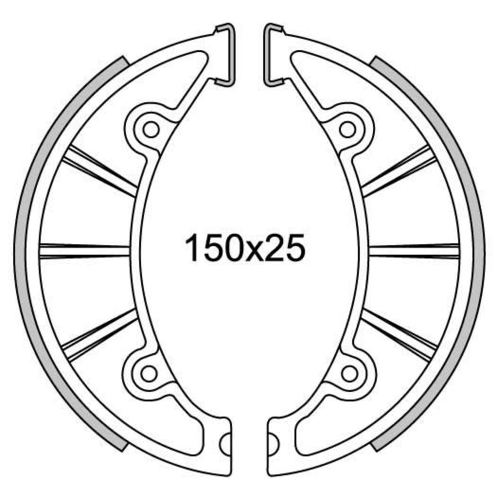 Bremssegmentsatz Newfren GF1084