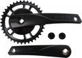 Kurbelgarnitur 38T Gazelle Strixvaria 170mm Kurbelarm - schwarz