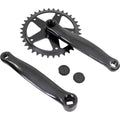 Kurbelgarnitur 36T Vinty ST 1 8 mit 170 mm Kurbelarm - schwarz