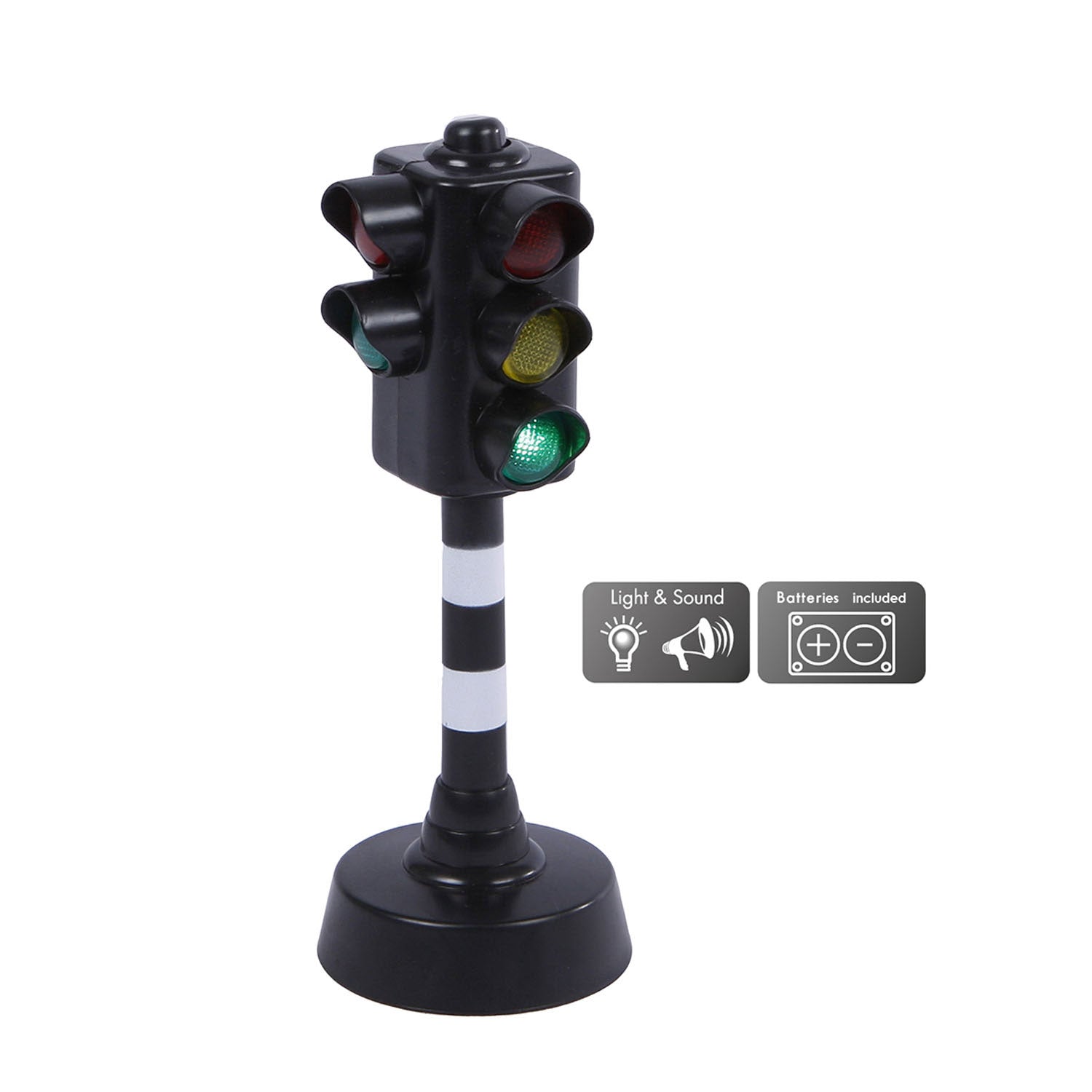Kinder-Globus-Ampel Deluxe mit Licht und Sound