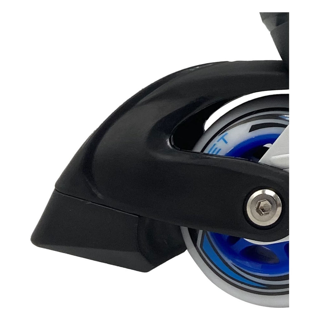 Inlineskates, blau-schwarz, Größe 33-36