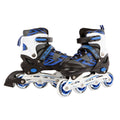 Inlineskates, blau-schwarz, Größe 37-40