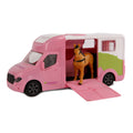 Kids Globe Pferde-LKW, Druckguss, rosa