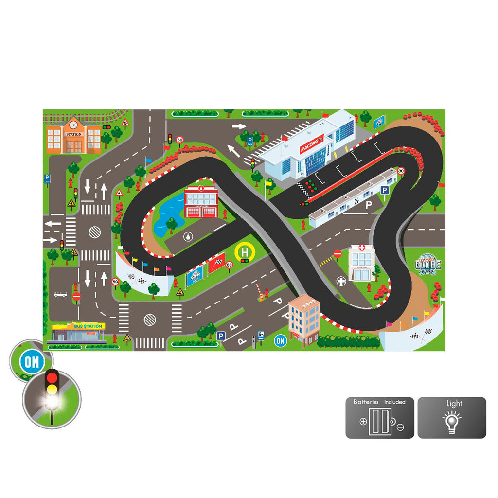 Kinder-Globus-Verkehrsdrama-Parcours mit LED - Leuchten