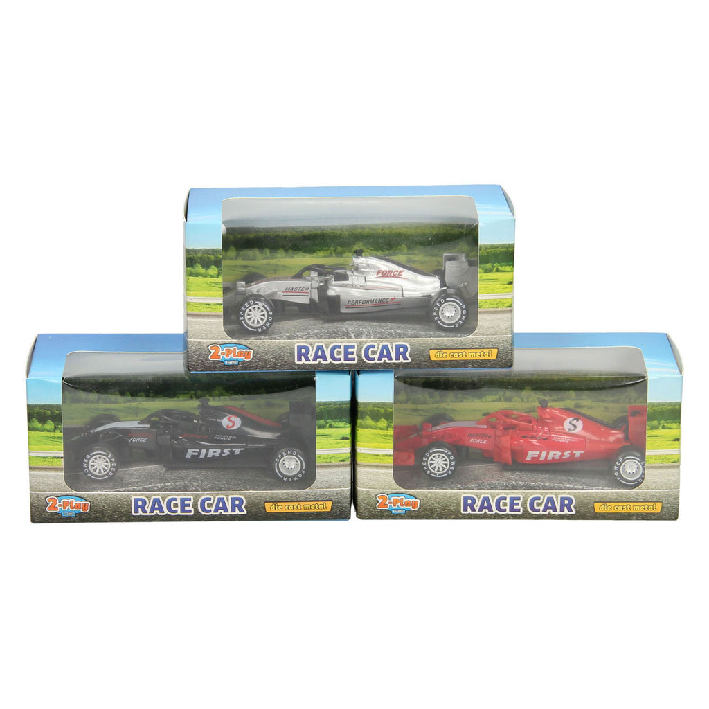 2-Play Formel-Rennwagen, Druckguss, 13 cm