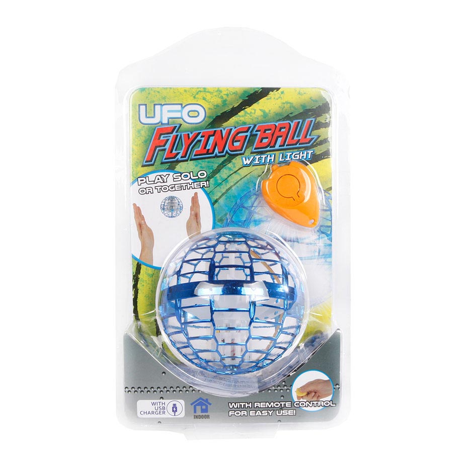 UFO-Flugball mit Licht und Fernbedienung