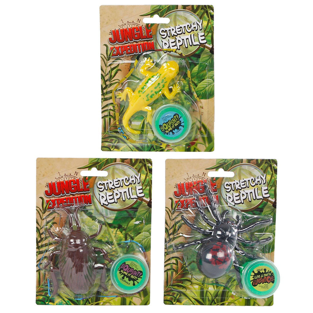 Dschungelexpedition Schleimfressendes Reptil 11 cm
