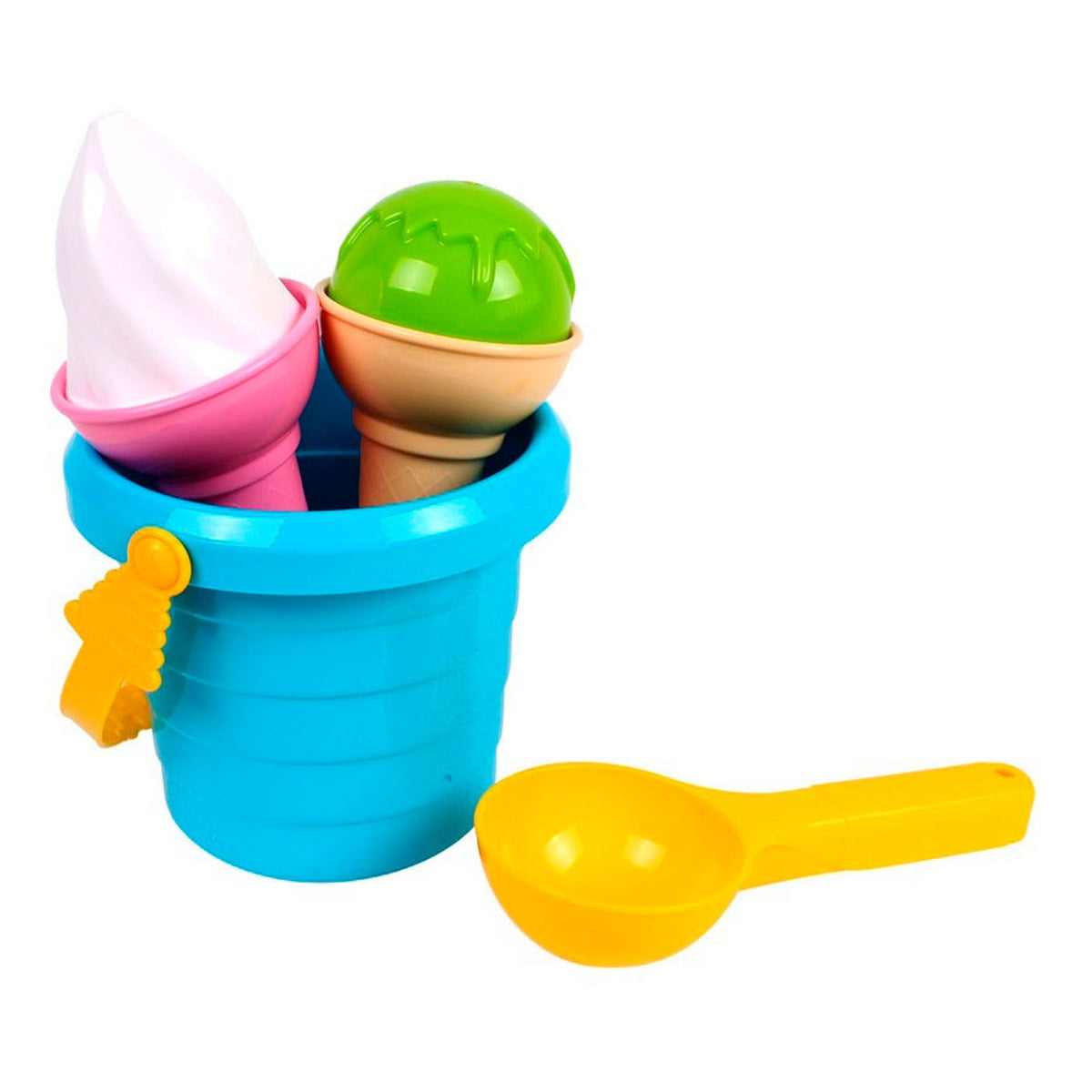 Sun Fun Eiscreme-Eimer-Set, 6-teilig.