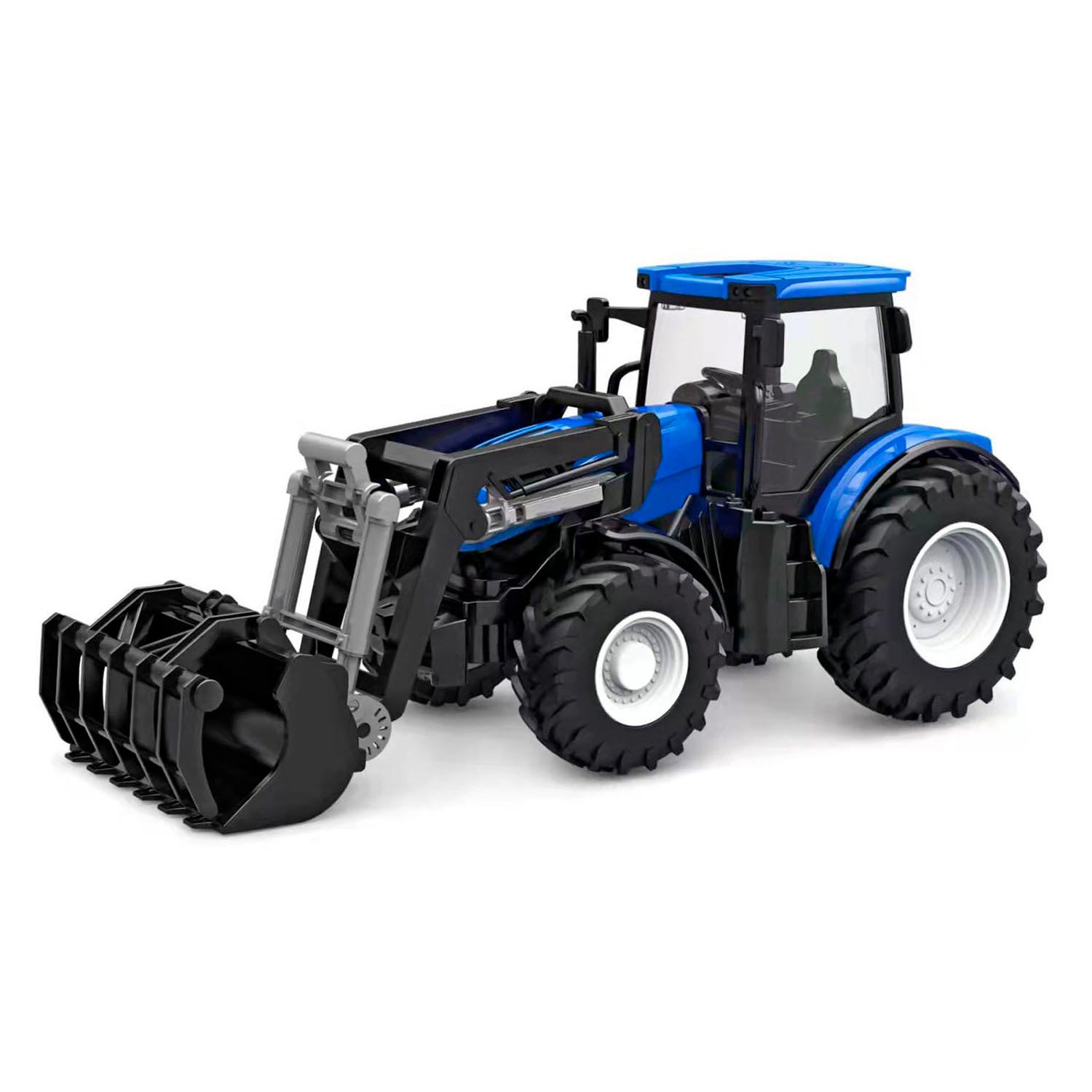 Globe RC-Traktor für Kinder mit Frontlader, blau