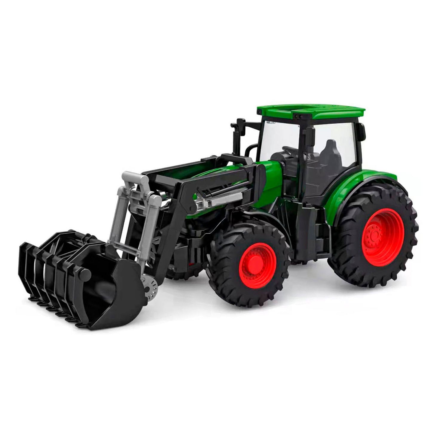 Kids Globe RC Traktor mit Frontlader – Grün