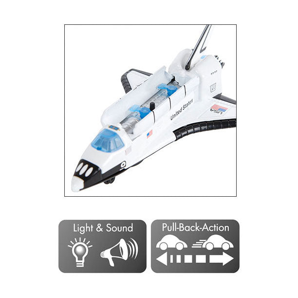 Leerzeichen Xplorers Space Shuttle Die sterben Licht und Schall