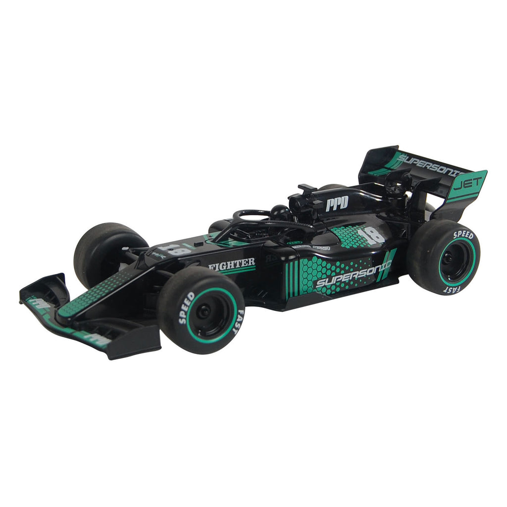 Roadstar C Formel-Rennwagen mit Fernsteuerung, Rauch- und Lichteffekten, 2,4 GHz, 22 cm