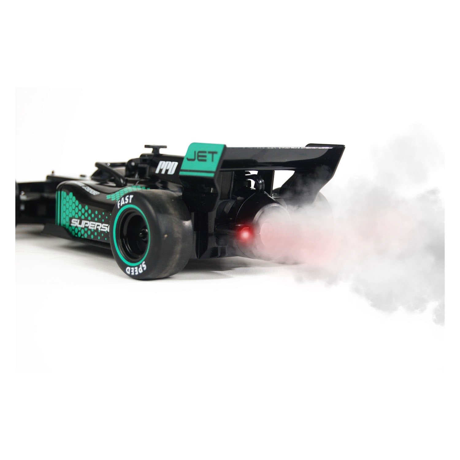 Roadstar C Formel-Rennwagen mit Fernsteuerung, Rauch- und Lichteffekten, 2,4 GHz, 22 cm