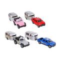 2-play auto met caravan die cast 16,5cm