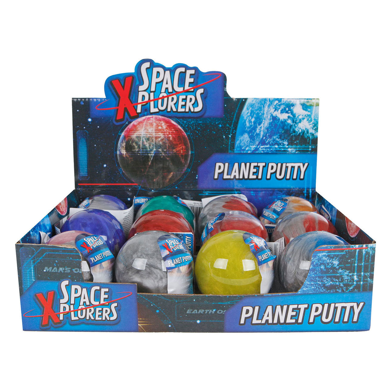 Space Xplorers Planeten-Knete, 130 Gramm