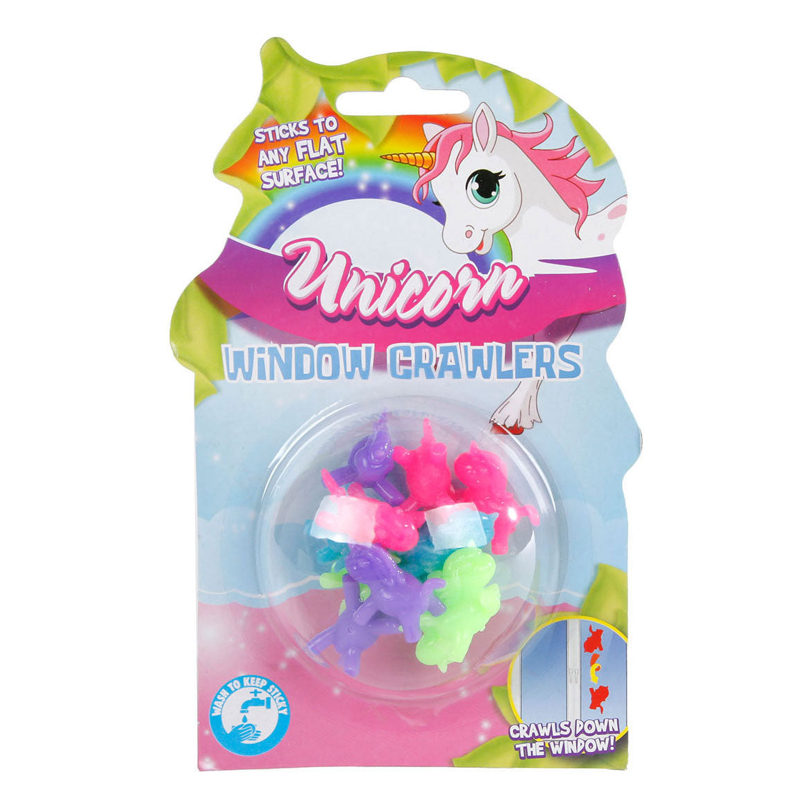 Unicorn raamlopertjes 2cm 12st