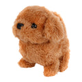 Interaktiver Gassi-Hund „Take Me Home“, braun, 15,5 cm