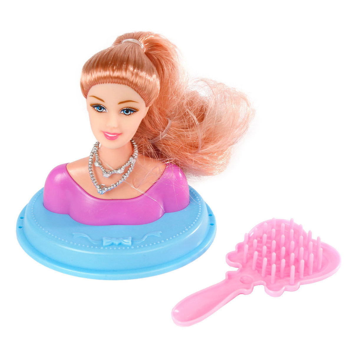 Styling hoofd 9cm met accessoiries