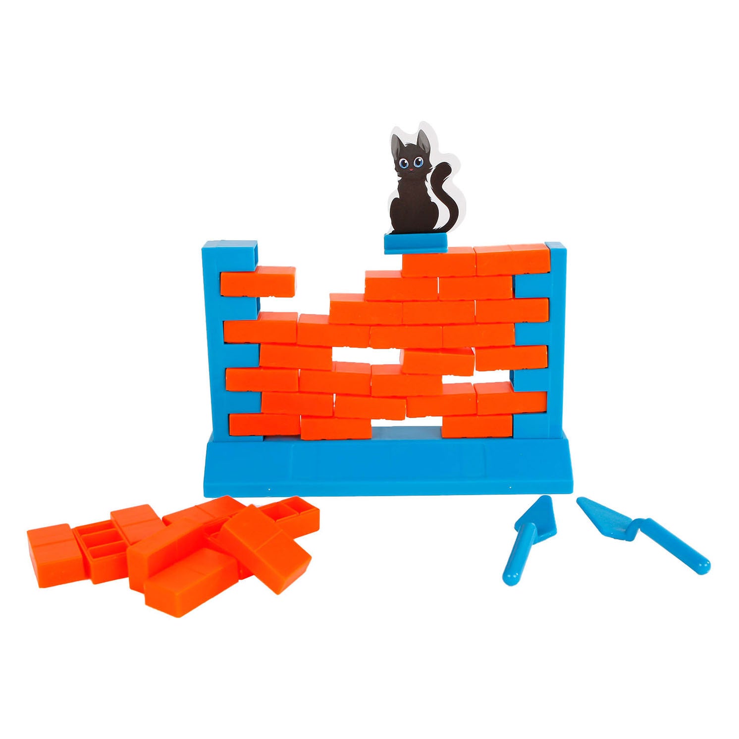 Spiele heute das Balance-Spiel „Katze auf der Wand“.