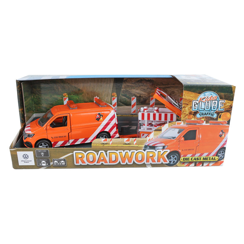 Kids globe volkswagen transporter pijlwagen 27,5cm