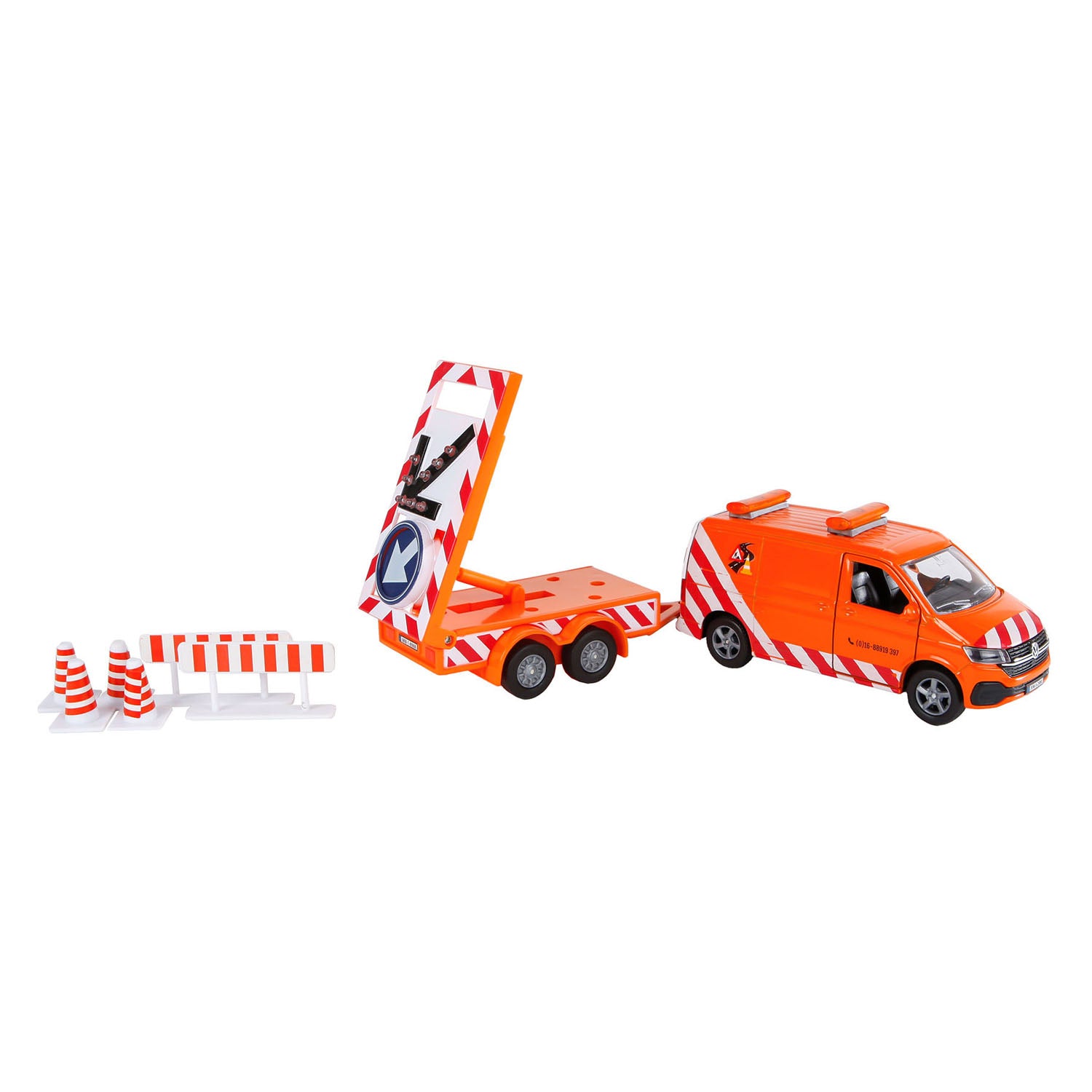 Kids globe volkswagen transporter pijlwagen 27,5cm