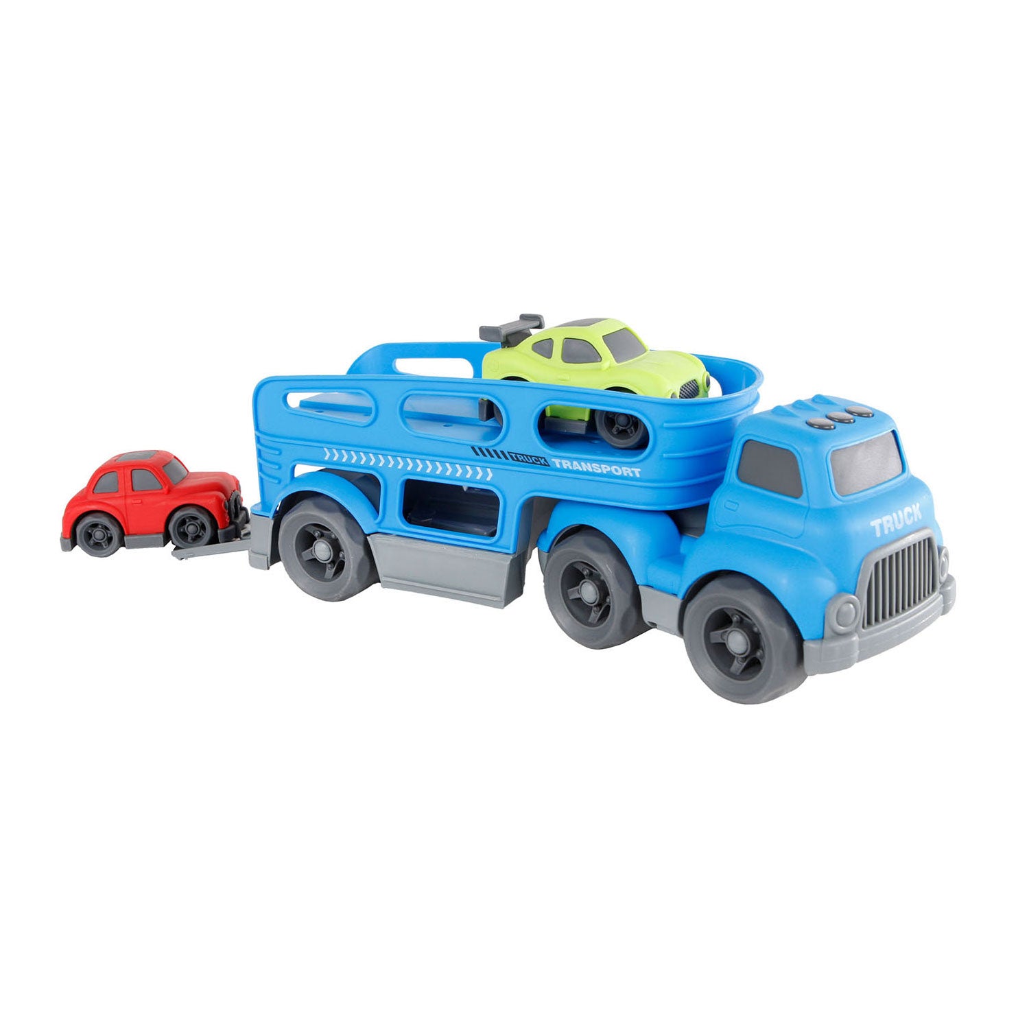 Mini-Club-Truck mit 2 Autos, 30 cm