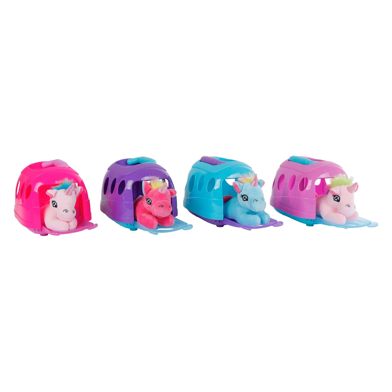 Einhorn-Kuscheltier in Kiste, 17,5 cm
