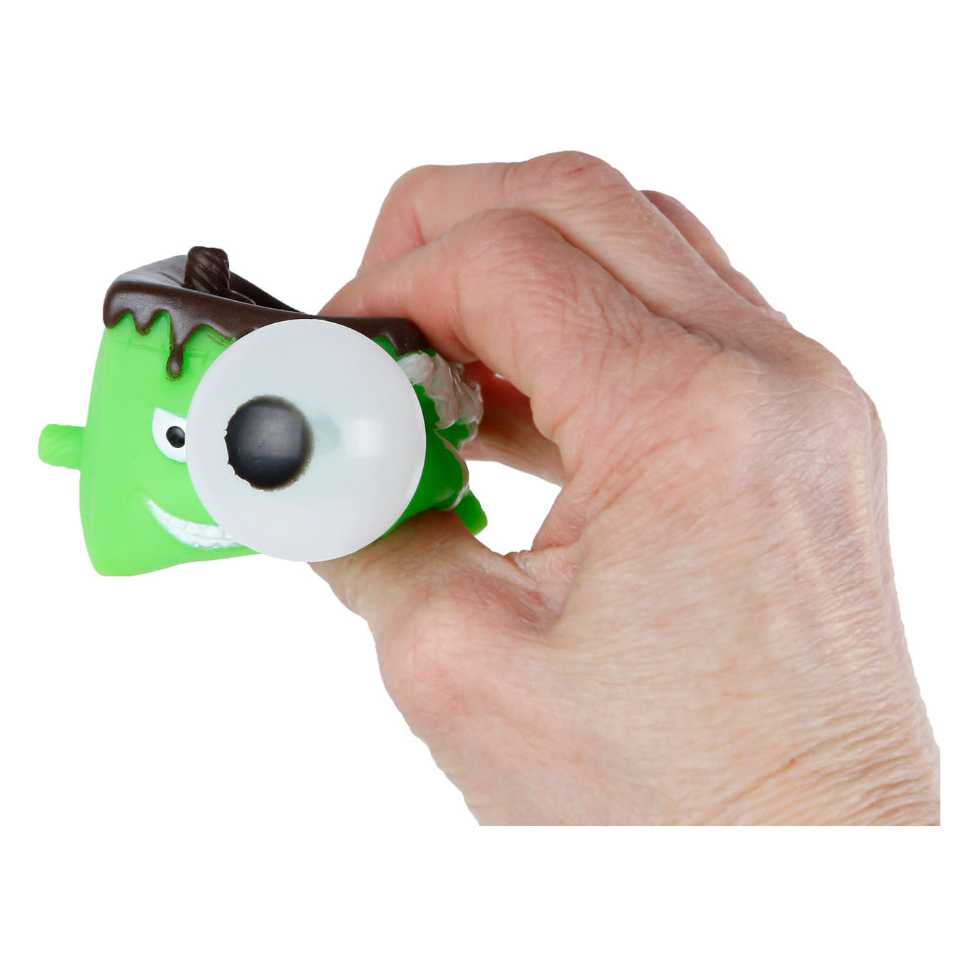Brainboooom blokmonsters met uitpuilende ogen, 6cm