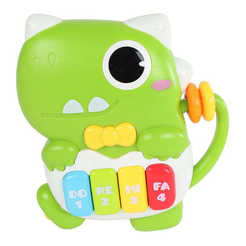 Mini Club Tierklavier Dino mit Licht und Sound, 15 cm