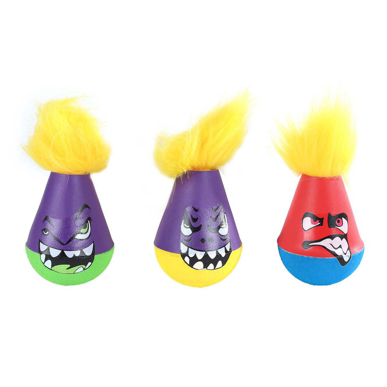 Gametime jongleerbal monster 12 cm assorti | 24 stuks