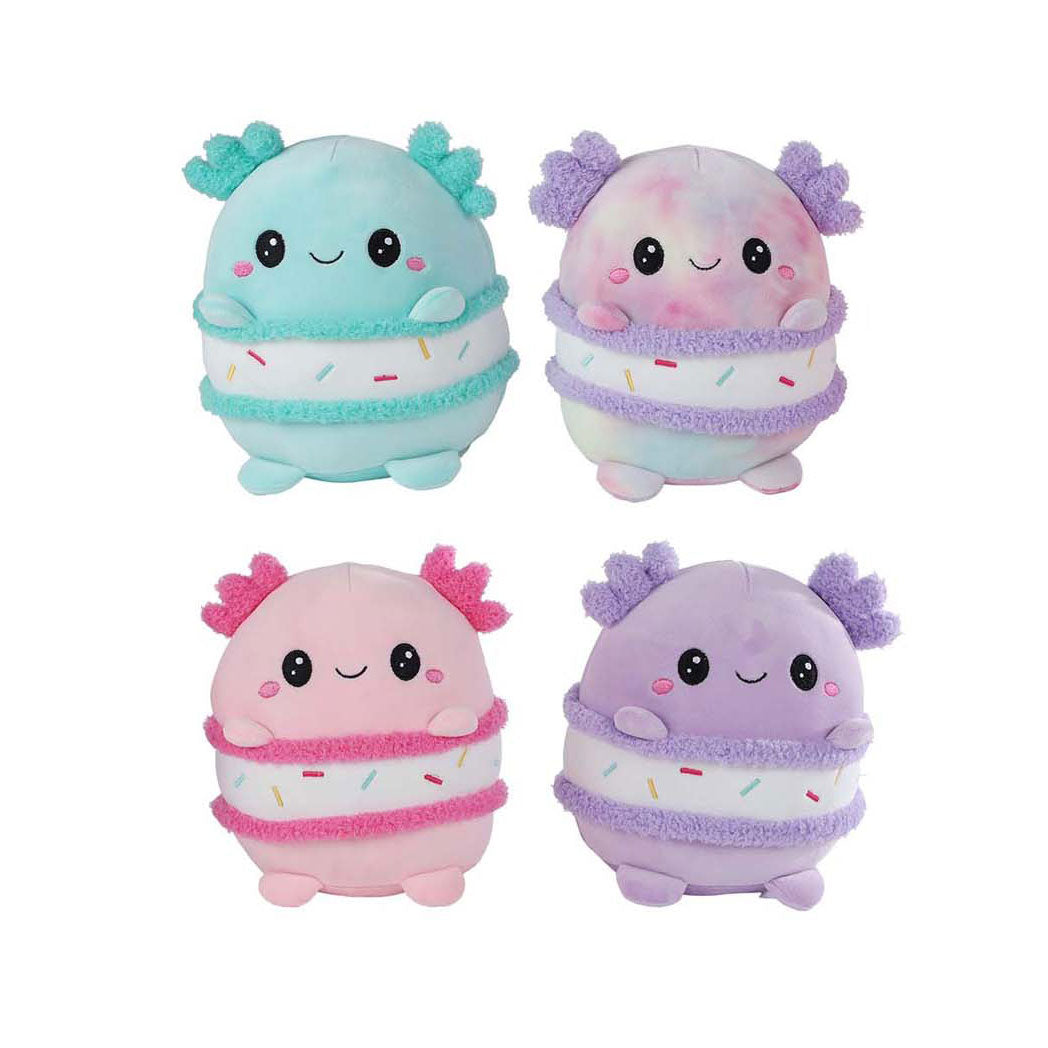 Plüsch-Axolotl „Nimm mich mit nach Hause“, 20 cm