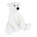 „Nimm mich nach Hause“-Plüschtier – sitzender Eisbär, 18 cm