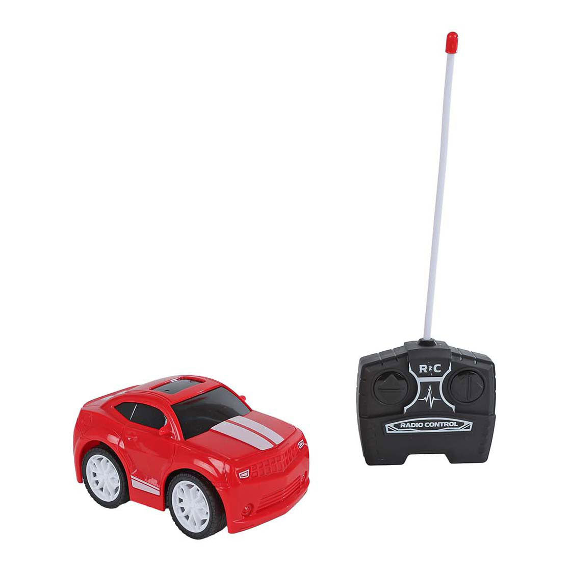 Roadstar rc auto 27mhz rood 13,5cm