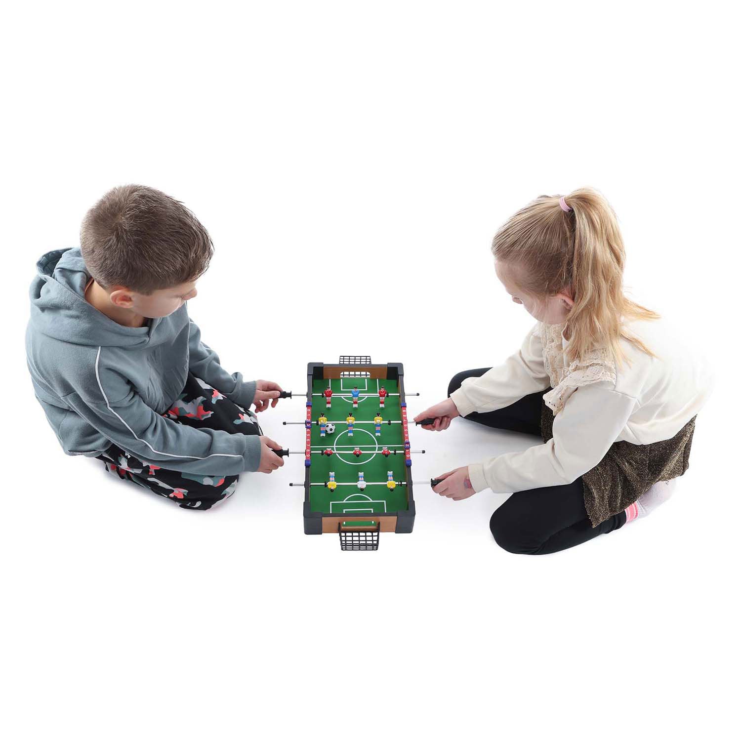 Heute spielen: Tischkicker mit 2 Bällen