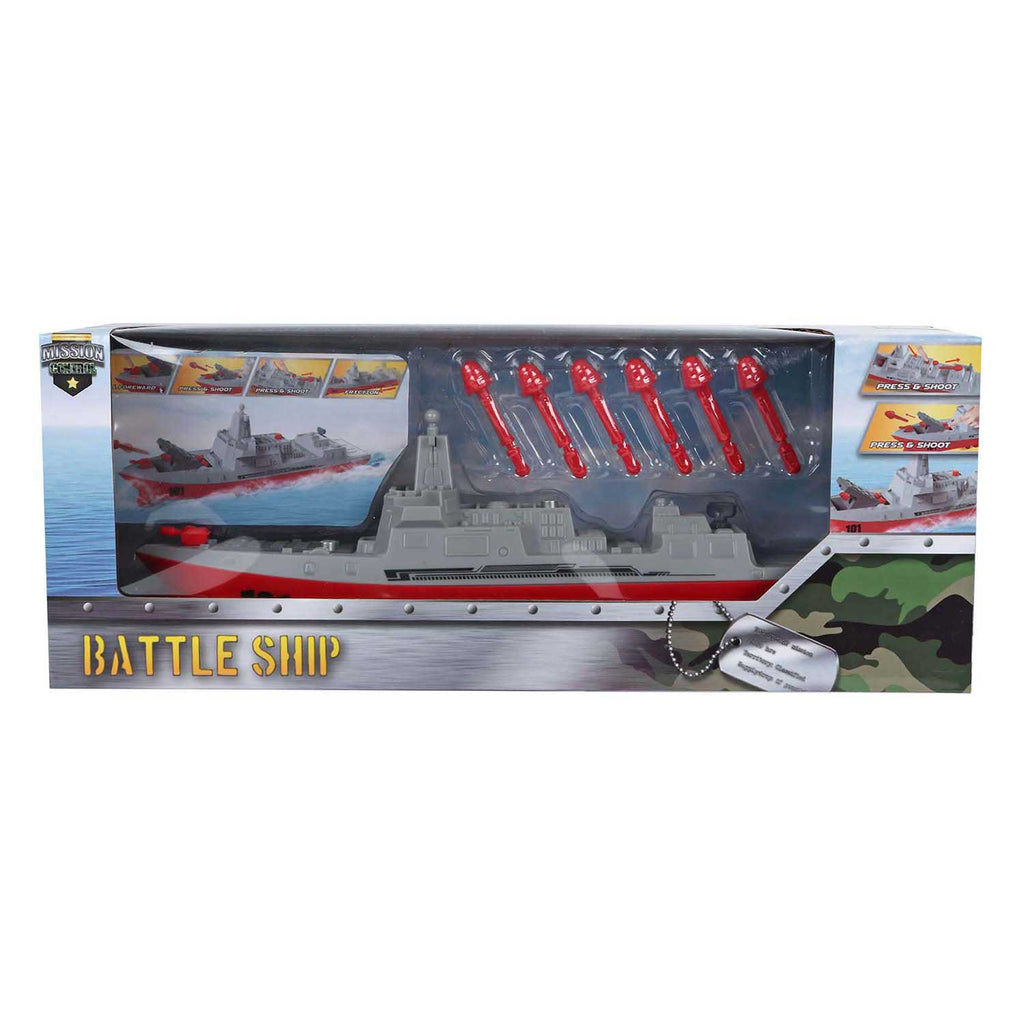 Missionskontrollschiff mit Schussfunktion, 24 cm