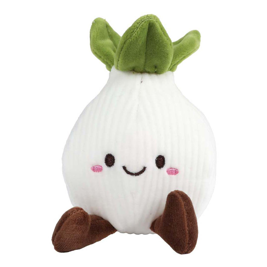 Fluffy menu groente fruit pluche 12-14cm
