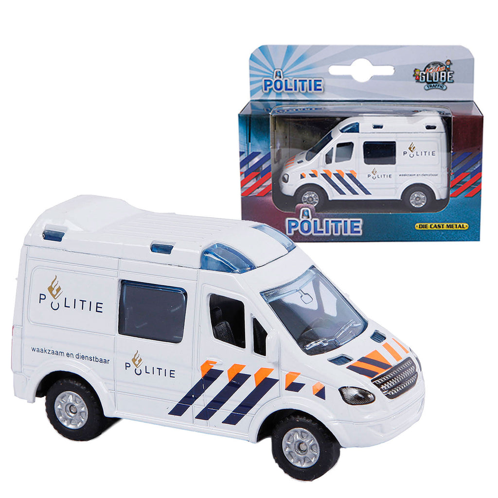 Kids Globe Polizei NL Druckguss PB 8cm