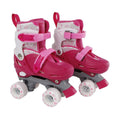 Street rider rolschaatsen roze verstelbaar, maat 31-34